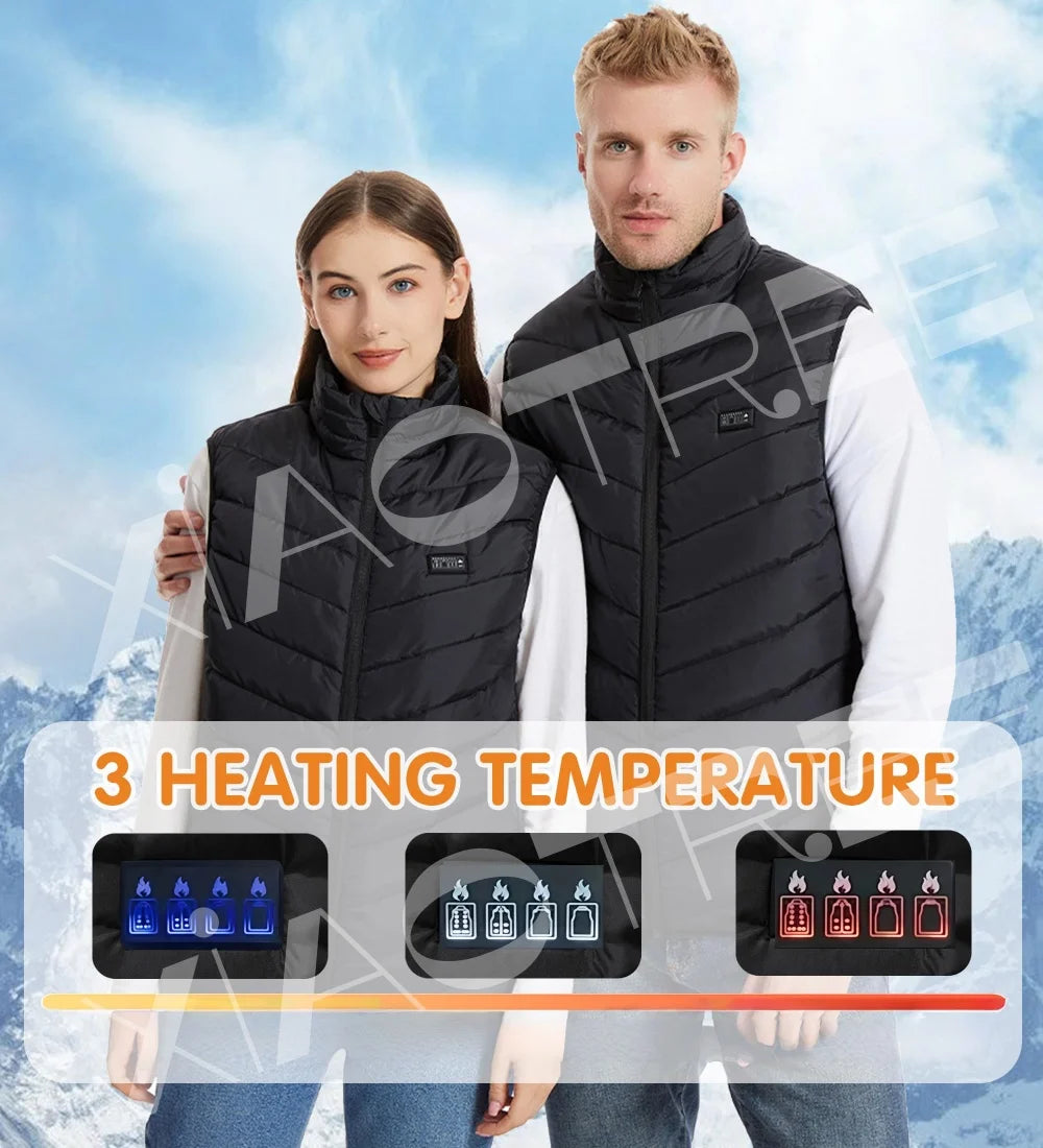 Lunex Heated Vest Jacket – Adjustable Warmth For Winter
