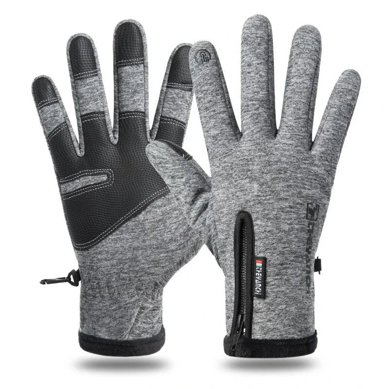 Waterproof Winter Motorcycle Gloves With Touchscreen